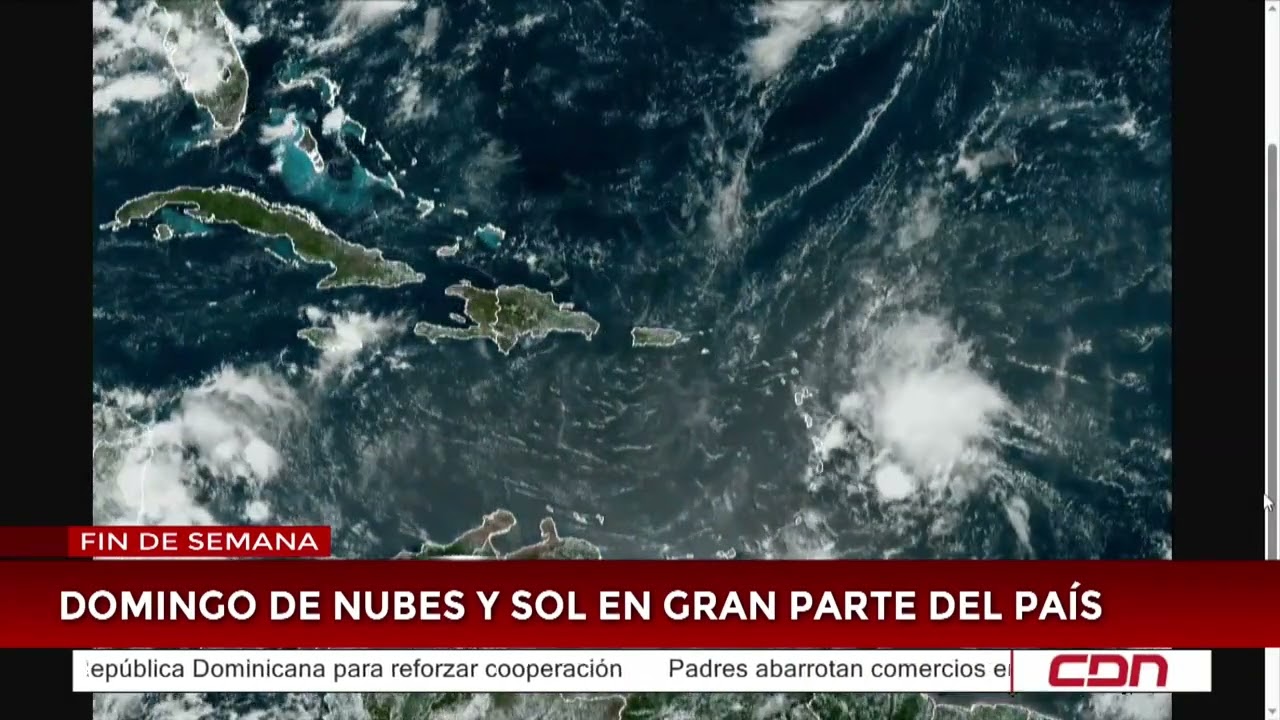 Domingo de nubes y sol en gran parte del país
