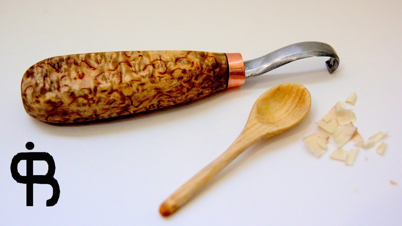 Making a spoon carving knife - Making wood carving tools