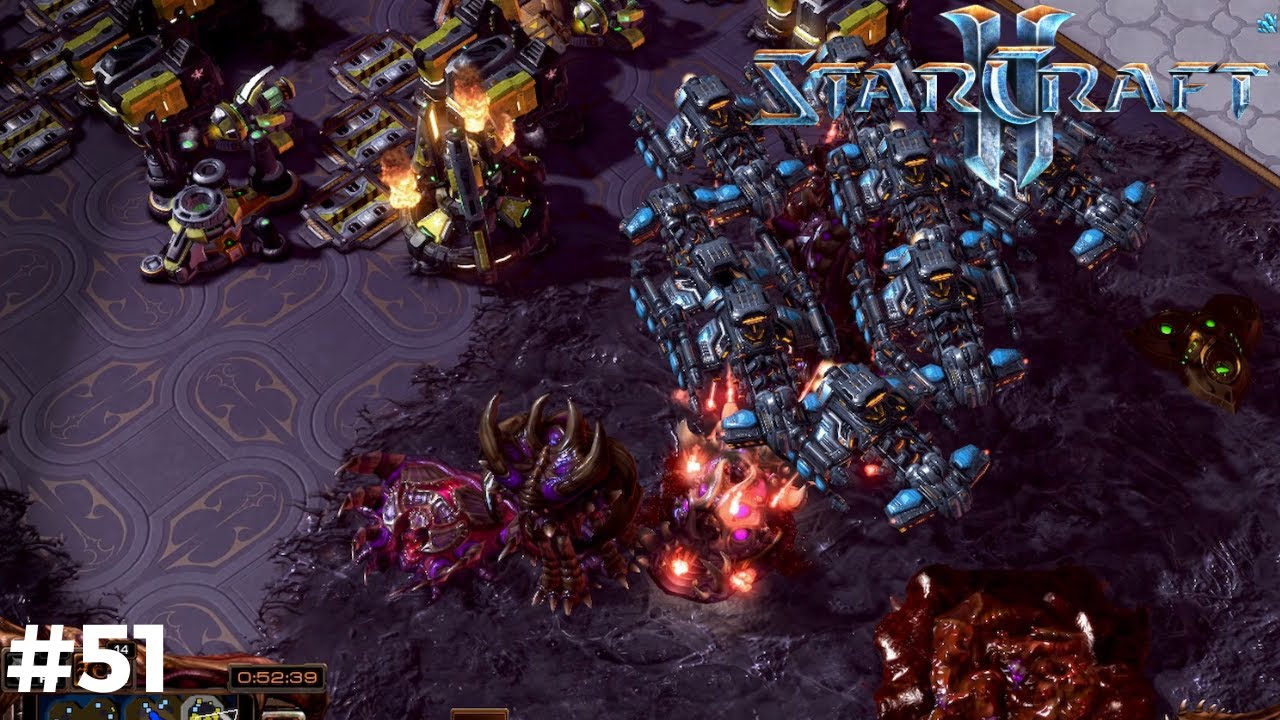 Starcraft 2 (Gameplay 51) vs Very Hard Ai (Pc Strategy) No Commentary