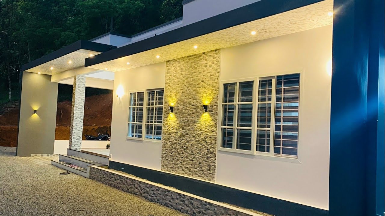 New gen contemporary style budget home at kottayam district | PNM Home builders
