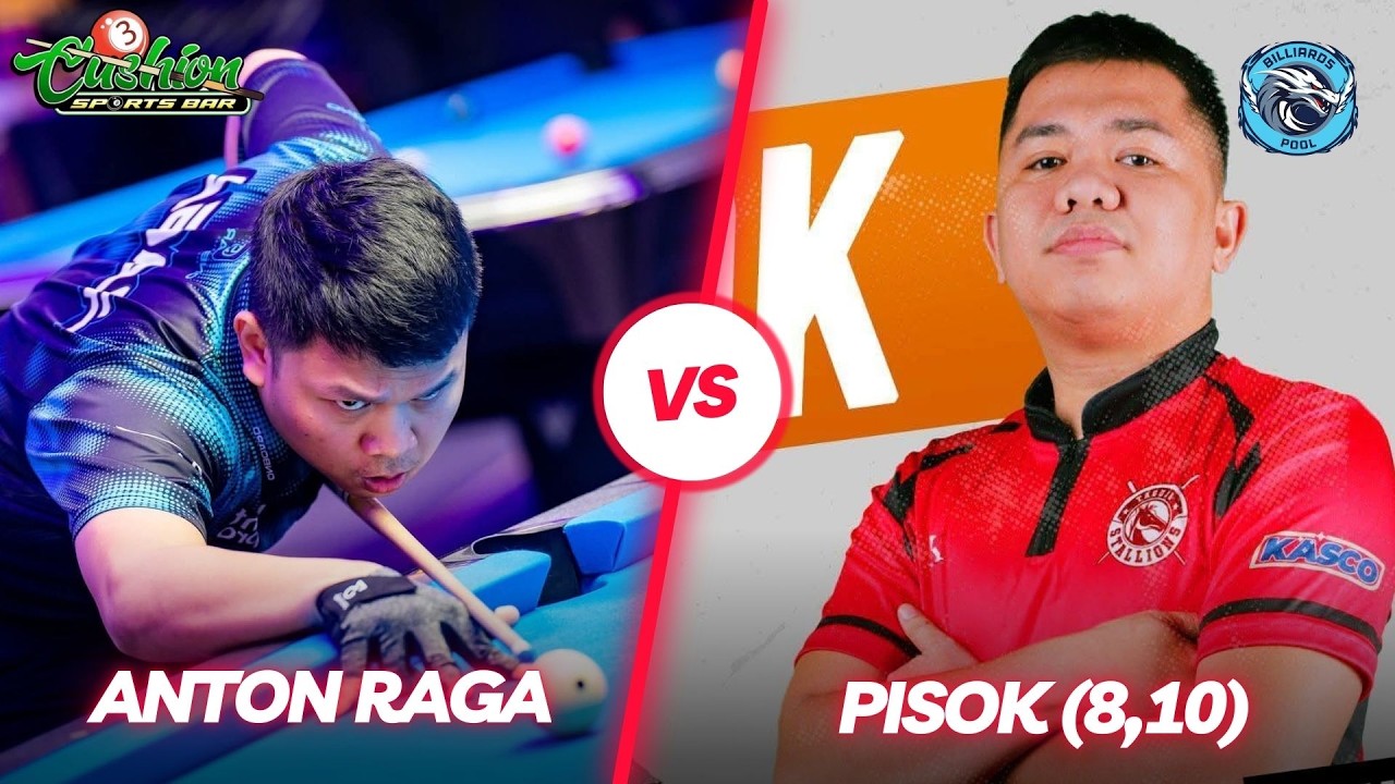 🔴BILLIARDS | ANTON RAGA VS PISOK (8,10) | RACE 16