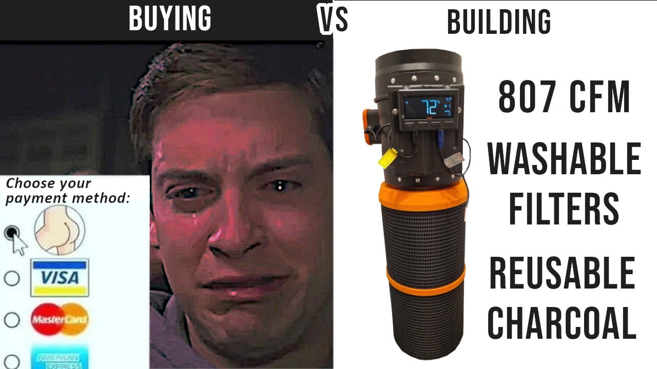 DIY 3d Printed Air Purifier