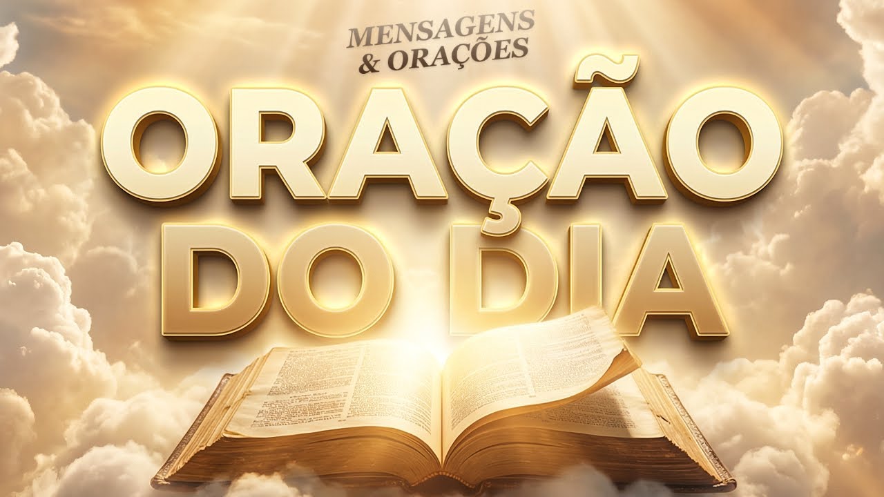 ORAÇÃO DO DIA 🙏 COMECE O DIA COM ESTA MENSAGEM FORTÍSSIMA PARA ILUMINAR OS SEUS PROJETOS