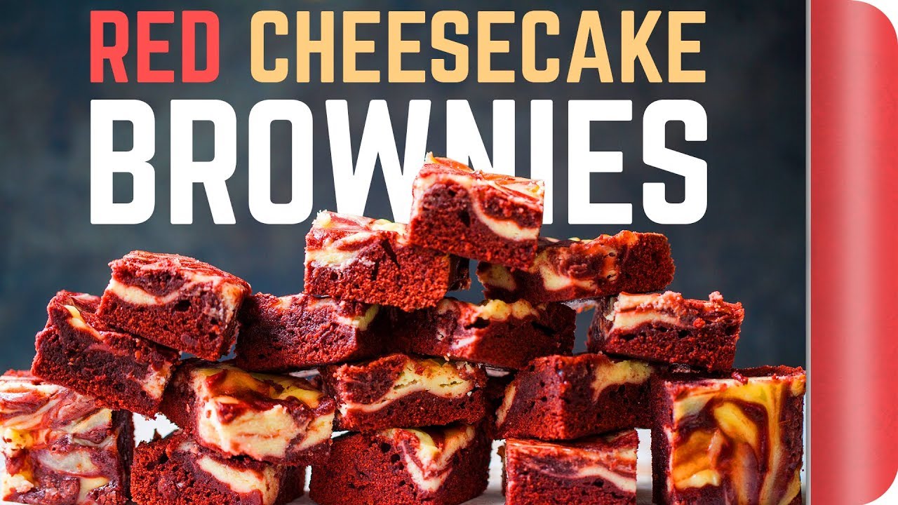 Red Velvet Cheesecake Brownies | Sorted Food
