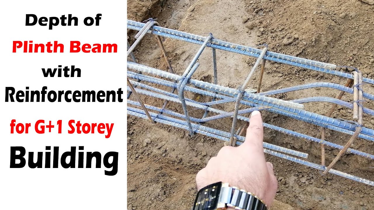 Depth of Beam and Reinforcement for G+1 Storey Building