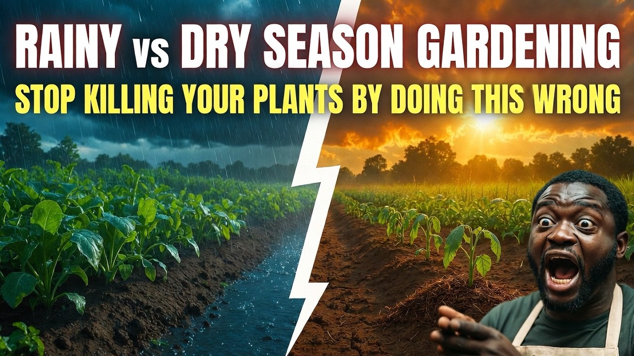 Rainy Season vs Dry Season Gardening — Stop Killing Your Plants By Doing This Wrong
