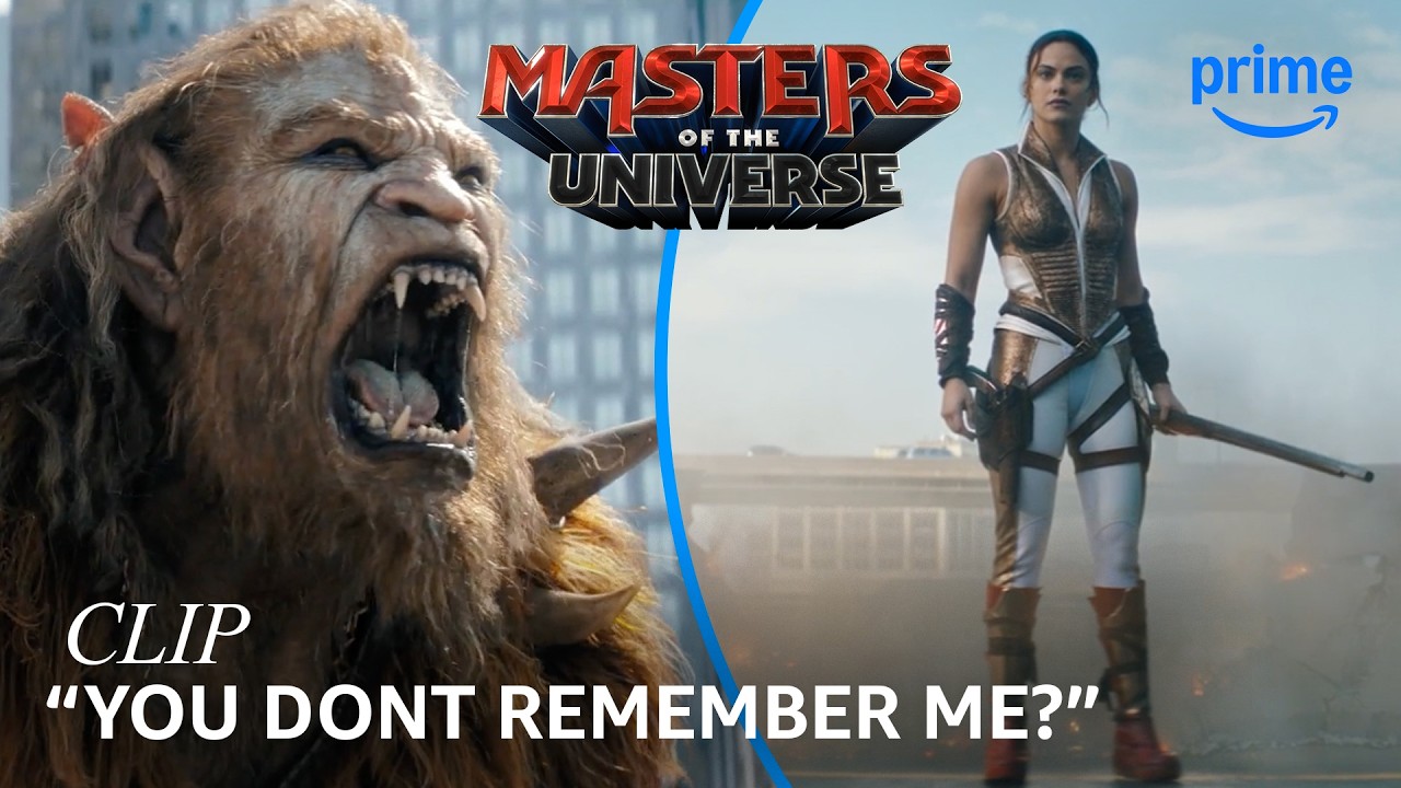 Teela Rescues Prince Adam From Beast Man | Masters of the Universe | Clip | Prime Video