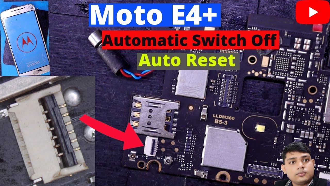 Moto E4 Plus Automatic Switch Off Problem || Moto E4+ Auto Reset || Moto E4 Plus On / Off Problem.