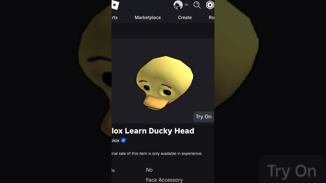 ( New Free Item ) How To Get Roblox Learn Ducky Head ROBLOX ( 2025 ) DeanOfficial YT