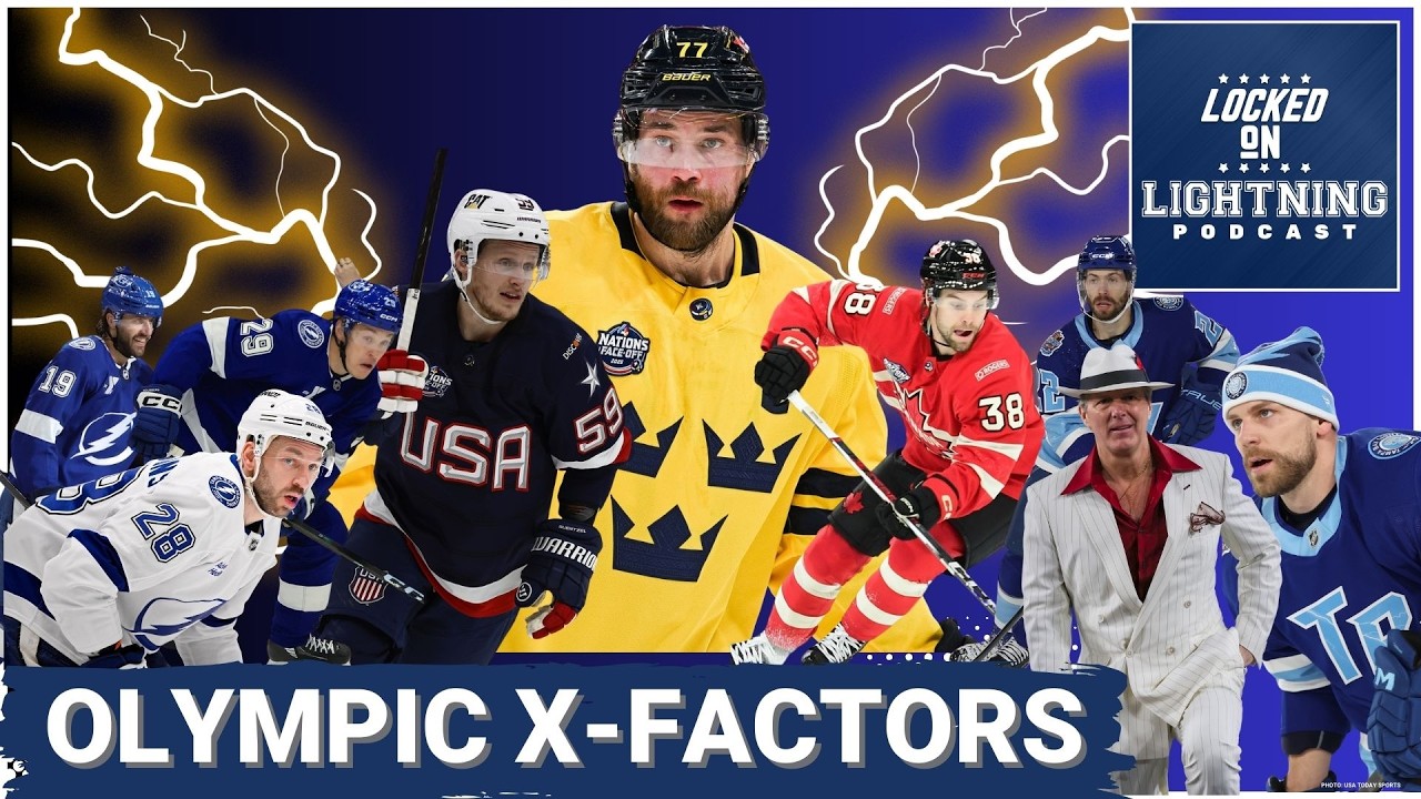GOLDEN? Which Tampa Bay Lightning Players Will Be X-Factors in Olympic Hockey Tournament in Milan
