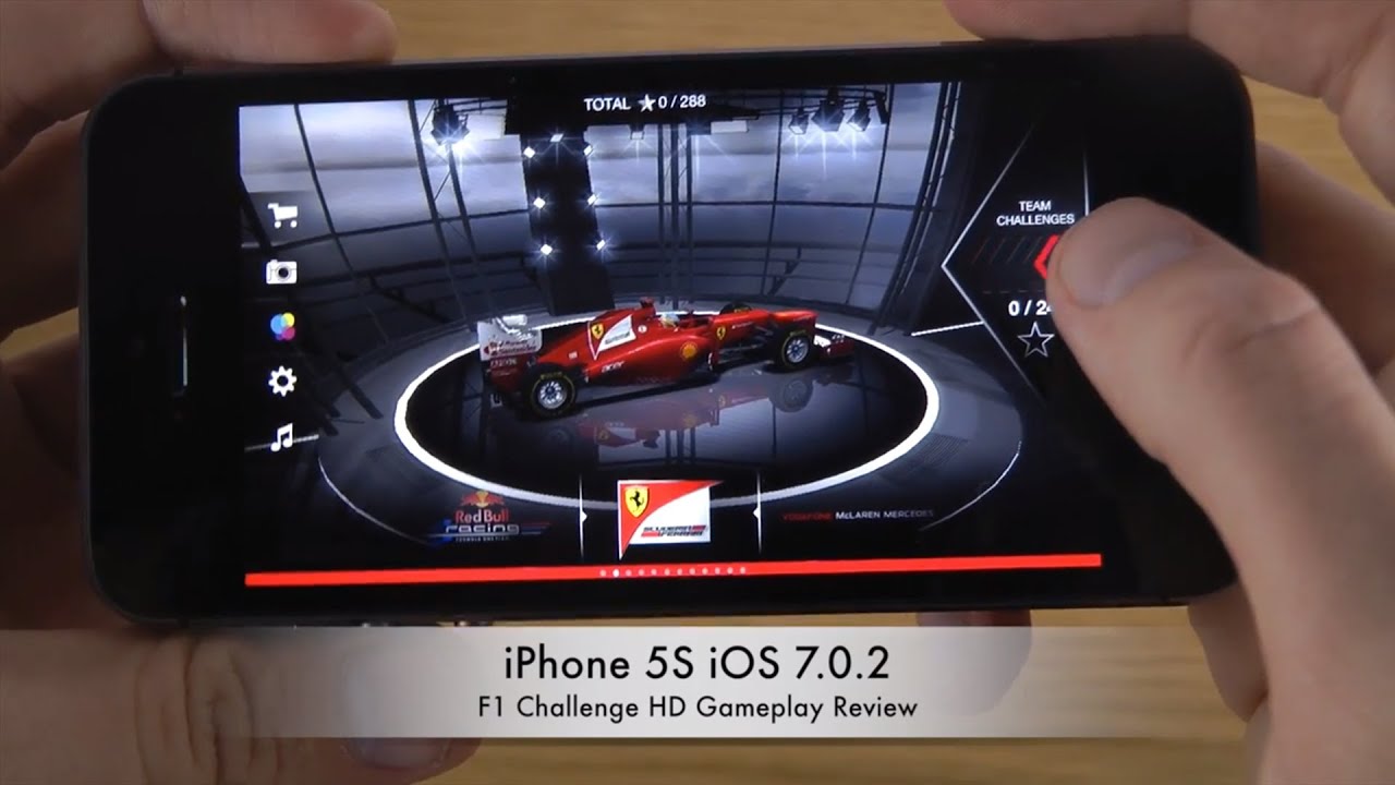 F1 Challenge iPhone 5S iOS 7.0.2 HD Gameplay Review