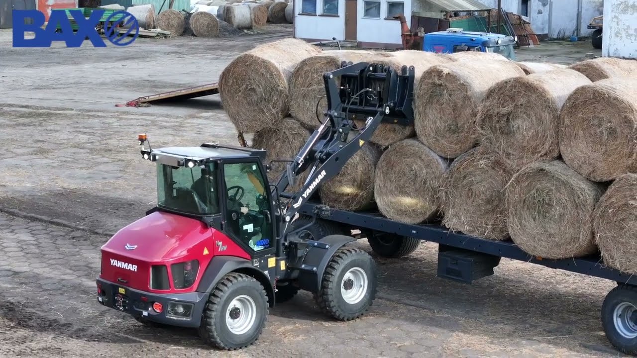 YANMAR V7HW w akcji! Sprawdzamy sprzęt od BAX na gospodarstwie