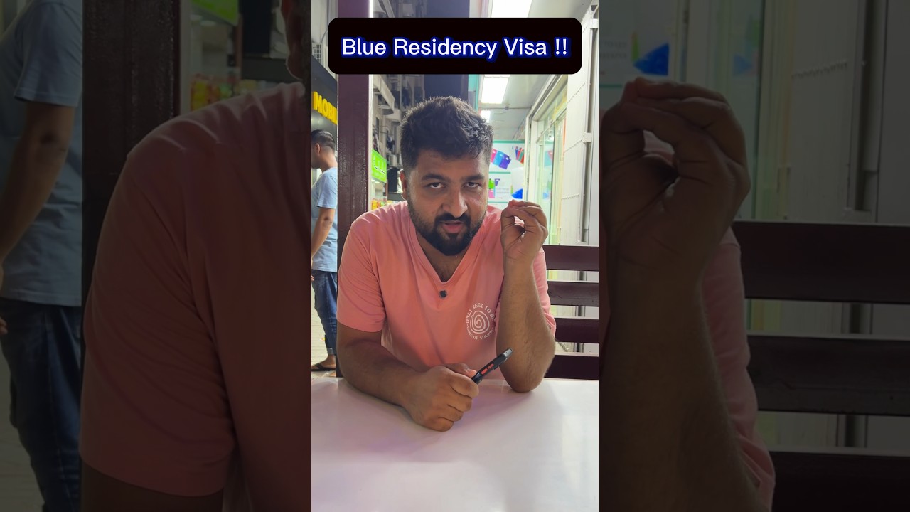 Dubai 10 Years Blue Residency Visa #dubai #dubaivisa #dubailife #visa