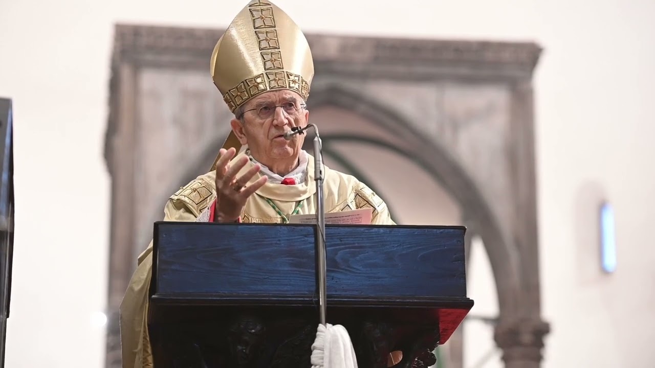 Bozićnu misu u katedrali Sv. Stošije predvodio zadarski nadbiskup msgr. Želimir Puljić