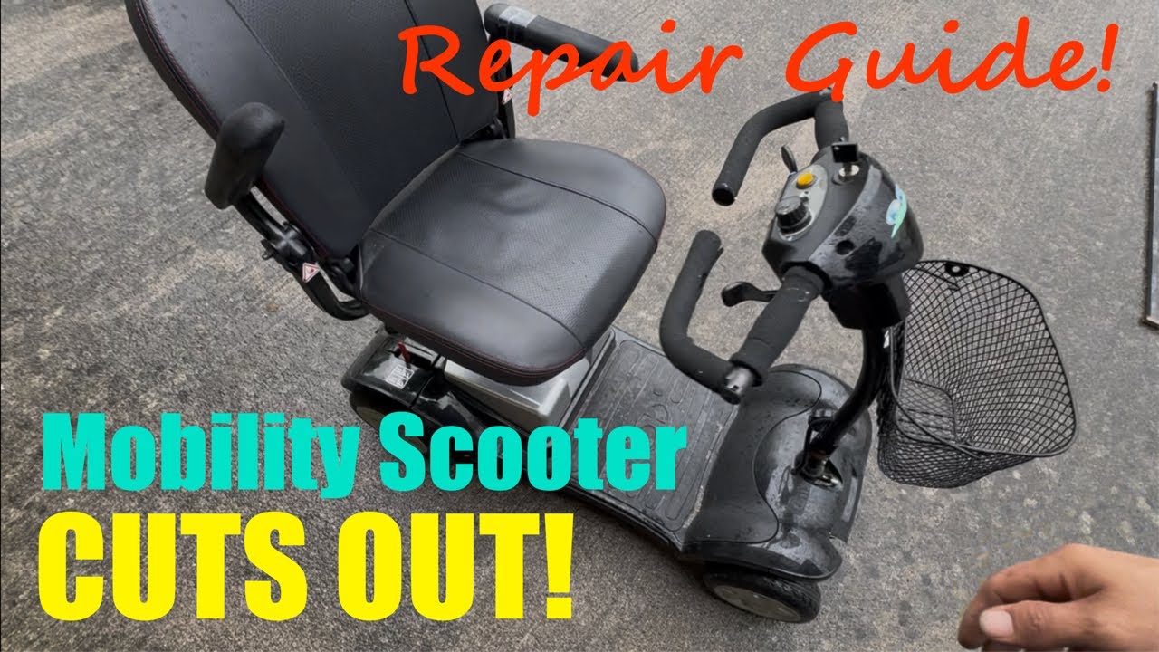 Mobility Scooter CUTS OUT 🛑 Going Over Bumps. DIY Repair 🛠️ Guide! Fault Finding & FULL Tutorial🧑&zwj;🔧