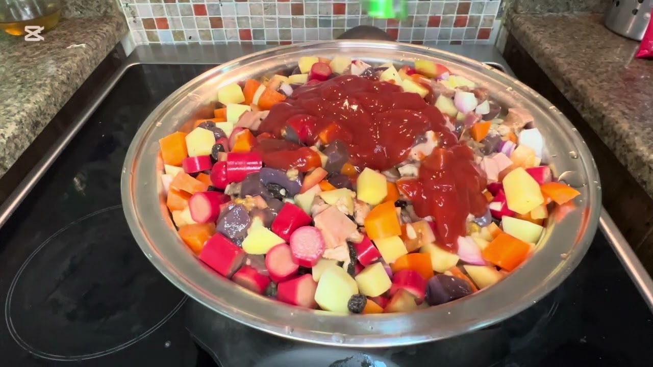 Menudo Quick & easy+saladmaster skillet