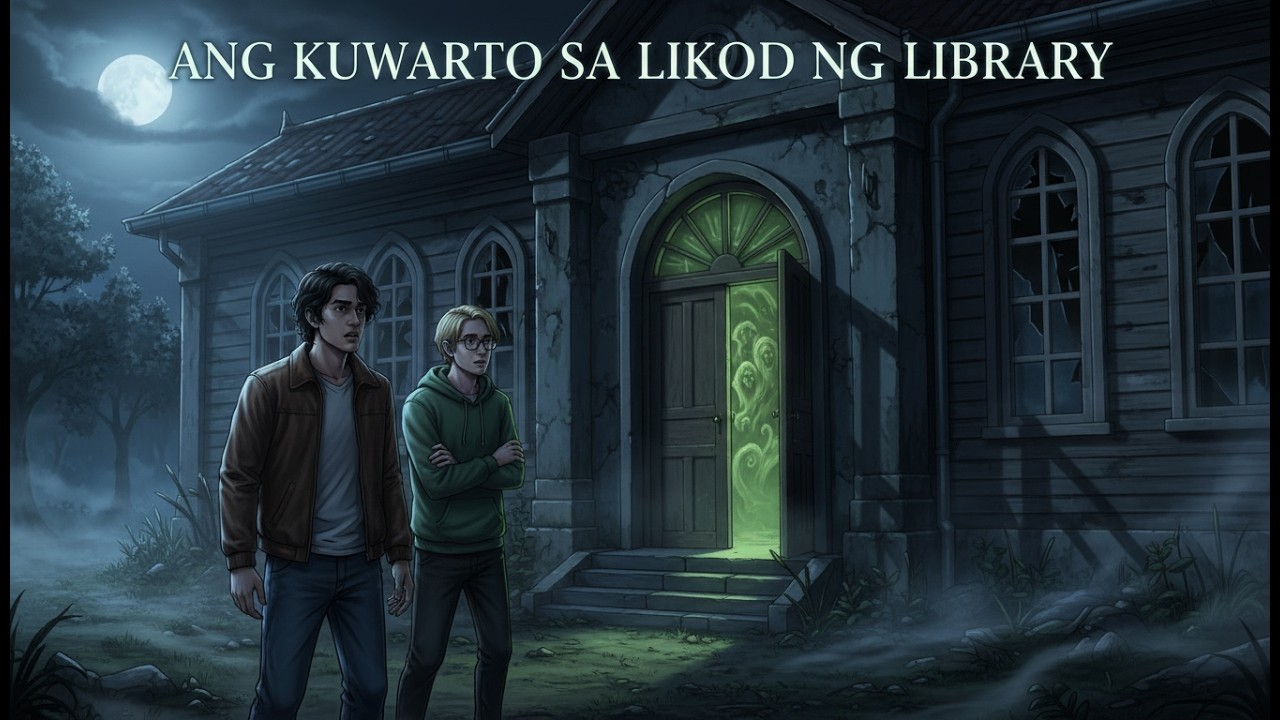 ang kwarto sa likod ng library