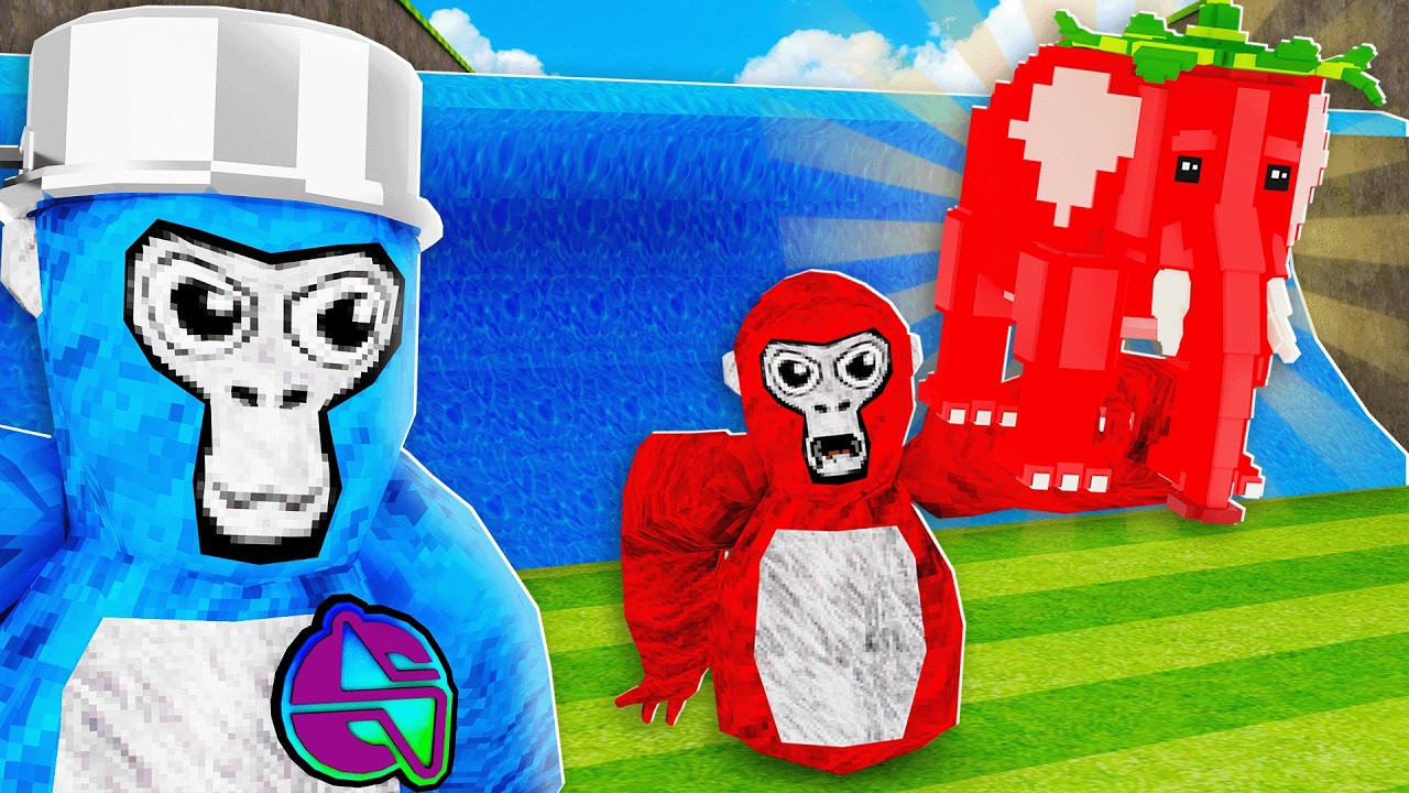 Я добавил ESCAPE TSUNAMIS для BRAINROTS в Gorilla Tag…