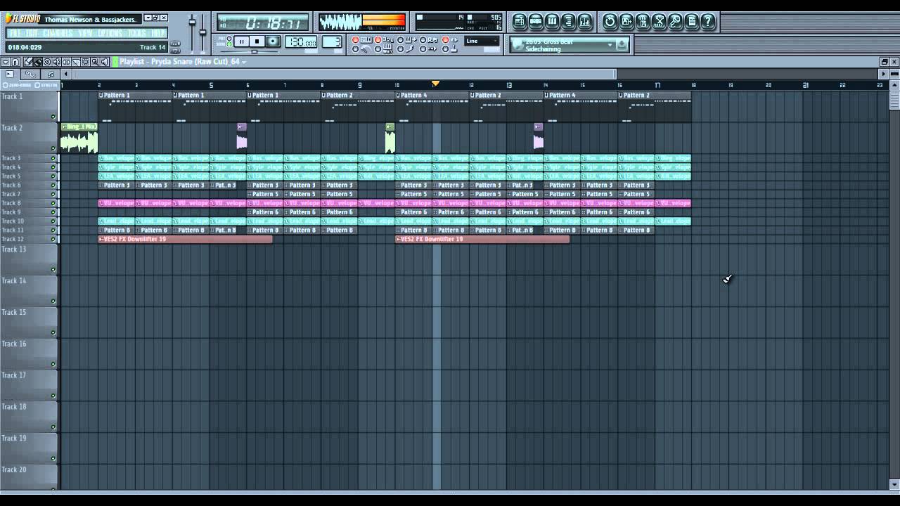 Thomas Newson - Ravefield FL Studio Remake (FLP)