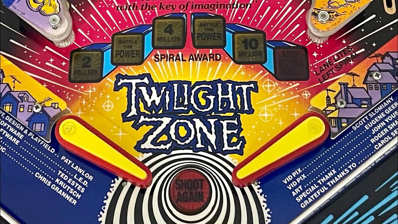 Twilight Zone Pinball Gameplay