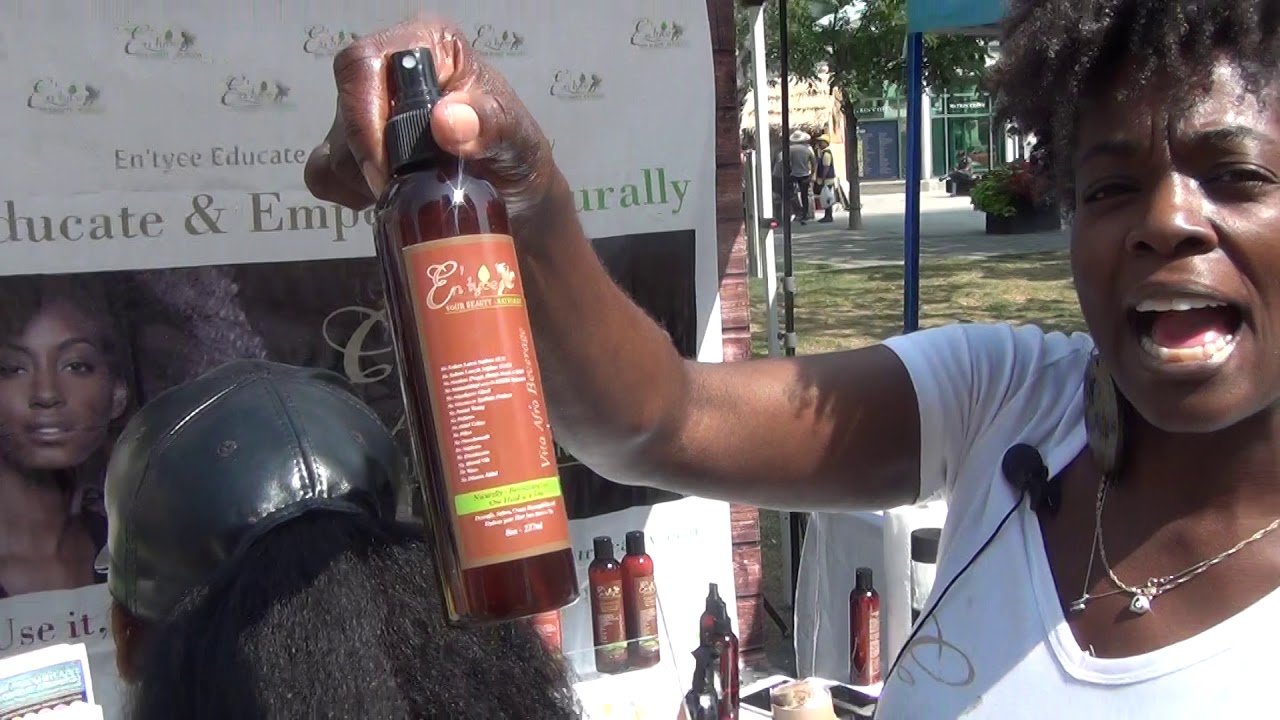 ​  Deeply Nourish and Hydrate Your Hair with En'tyce Your Beauty - Naturally