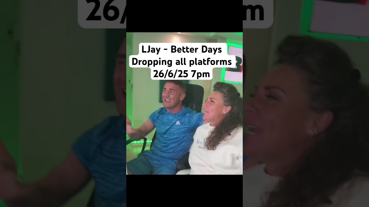 LJay (ft LauraJ) Better Days dropping all platforms 26/6/25 7pm #rap #LJay #betterdays