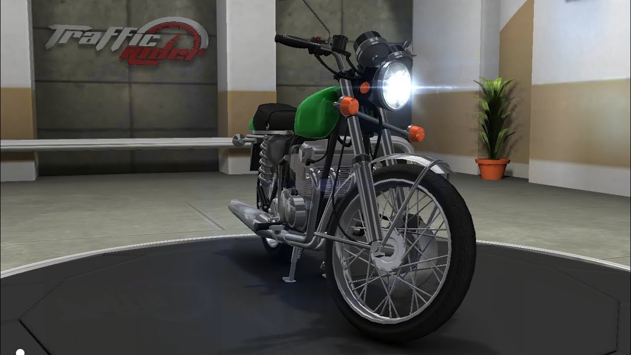 Traffic Rider game CX 750F baik top speed 151
