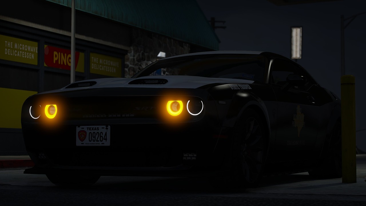 GTA-5 LSPDFR | Dodge Challenger TX DPS