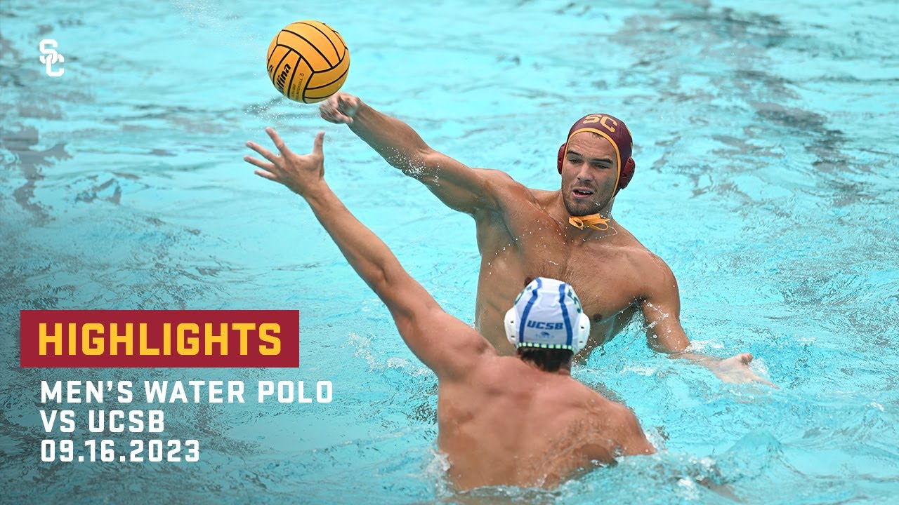 Men's Water Polo - USC 16, UCSB 8: Highlights (9/16/23)