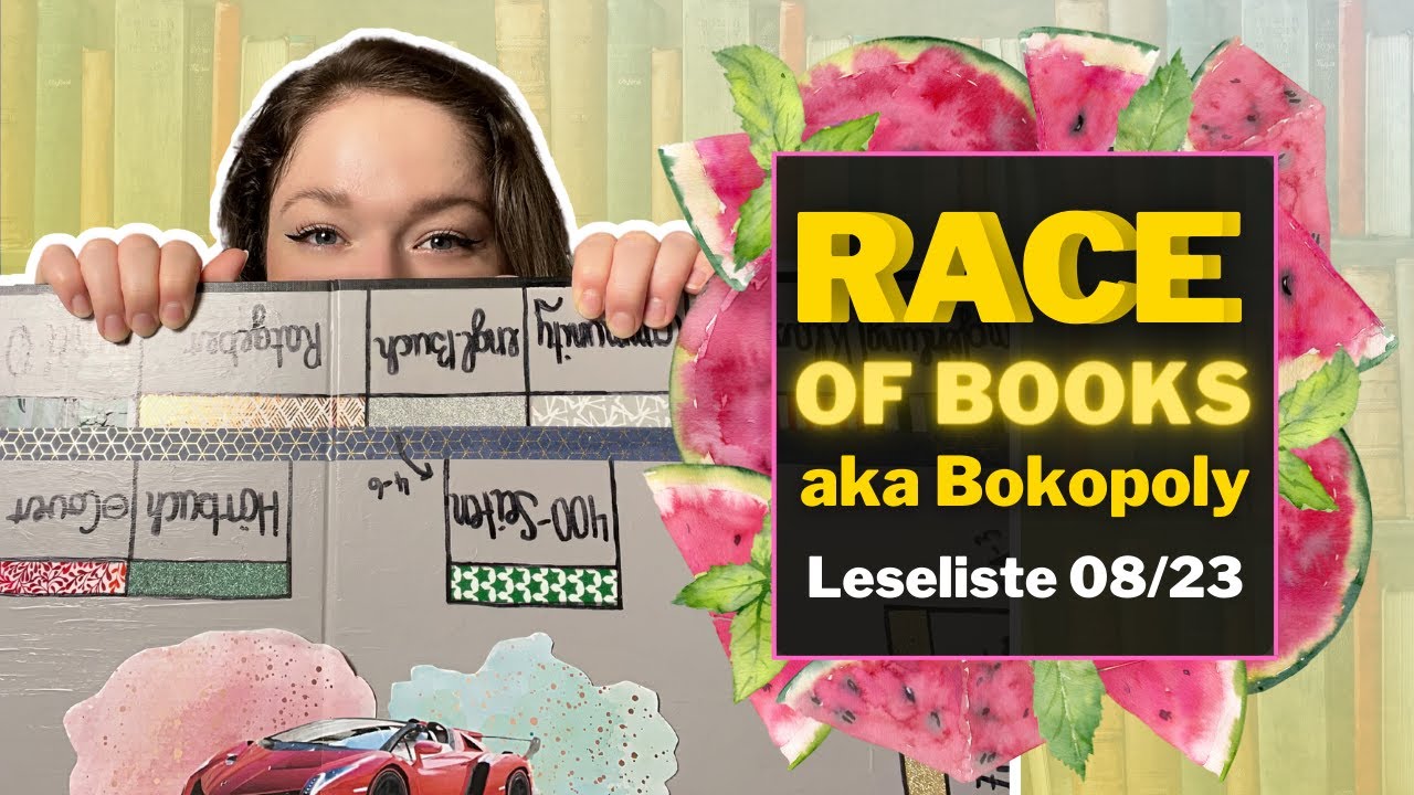 WANT TO READ AUGUST 🏎| Kein einzigen Pasch? | Leseliste erstellen mit Race of Books (Bookopoly)