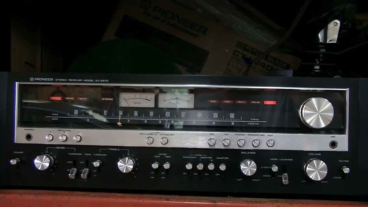 Pioneer SX5570 Part 1 Introduction and Discussion