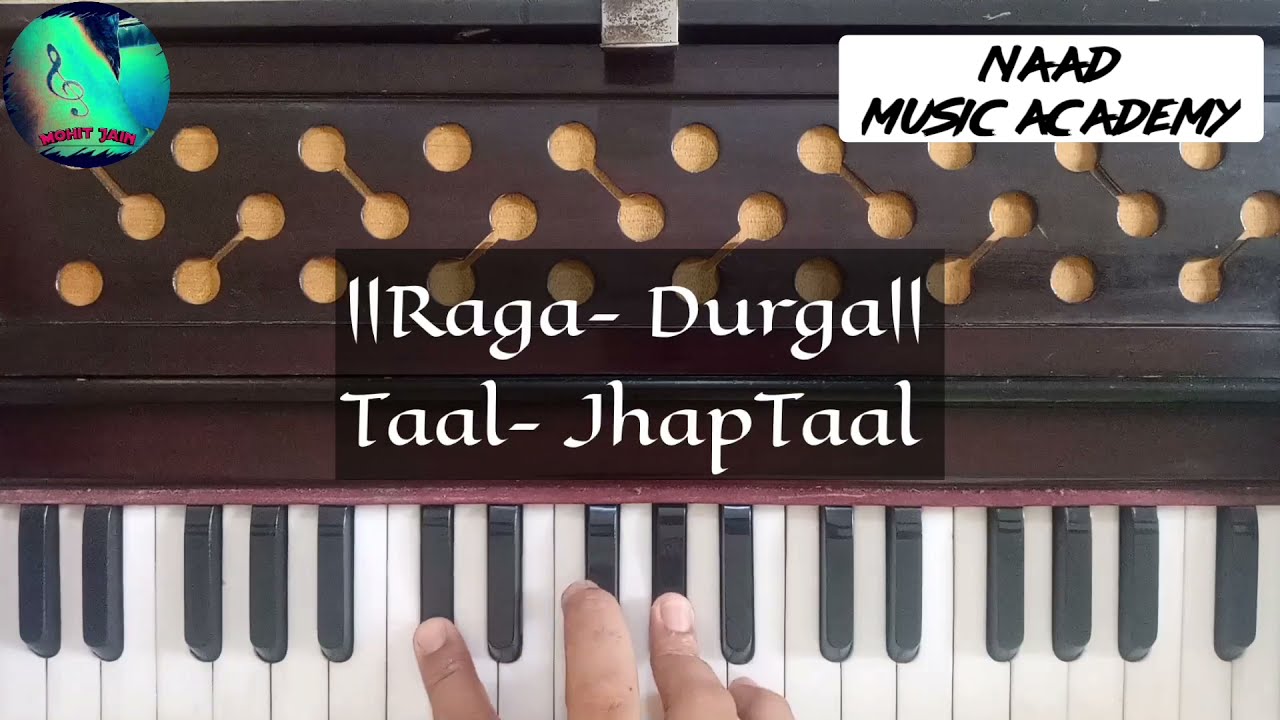 Sakhi Mori Room Jhoom | Raga Durga |  Tutorial | Harmonium | Beginners | Naad Music Academy