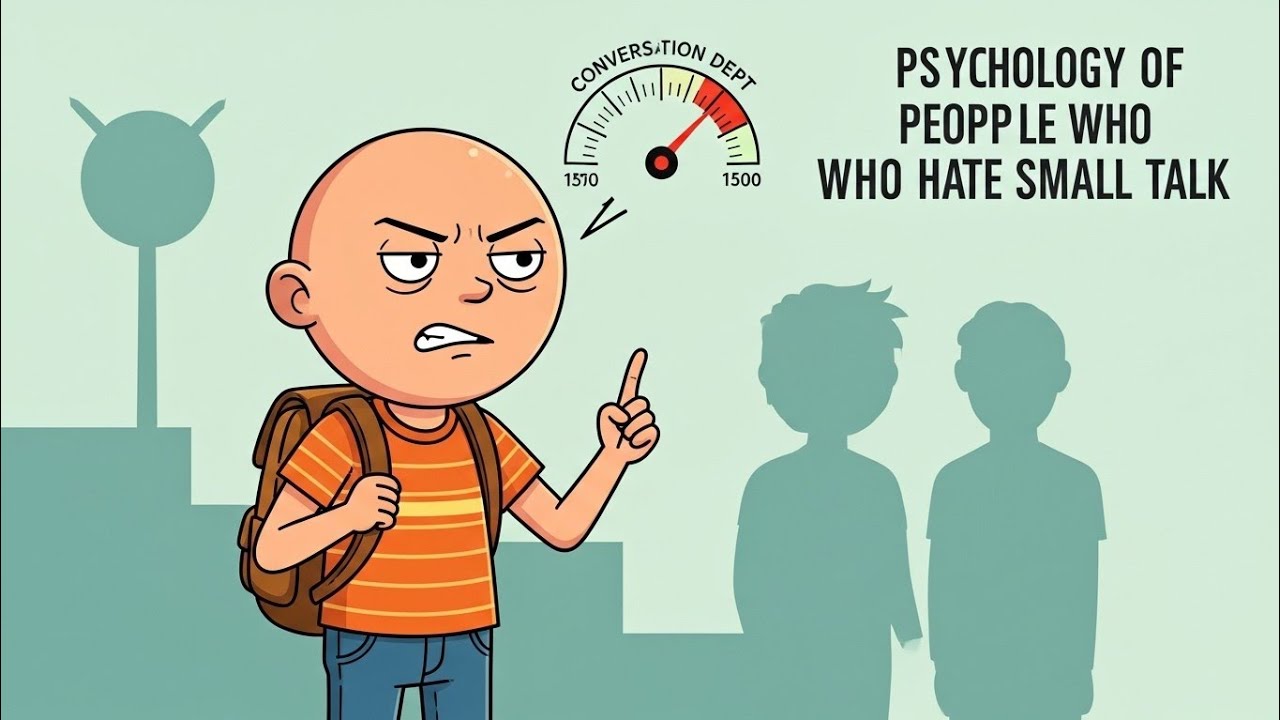 Psychology of People Who Hate Small Talk (You're Not Rude, You're Deep)