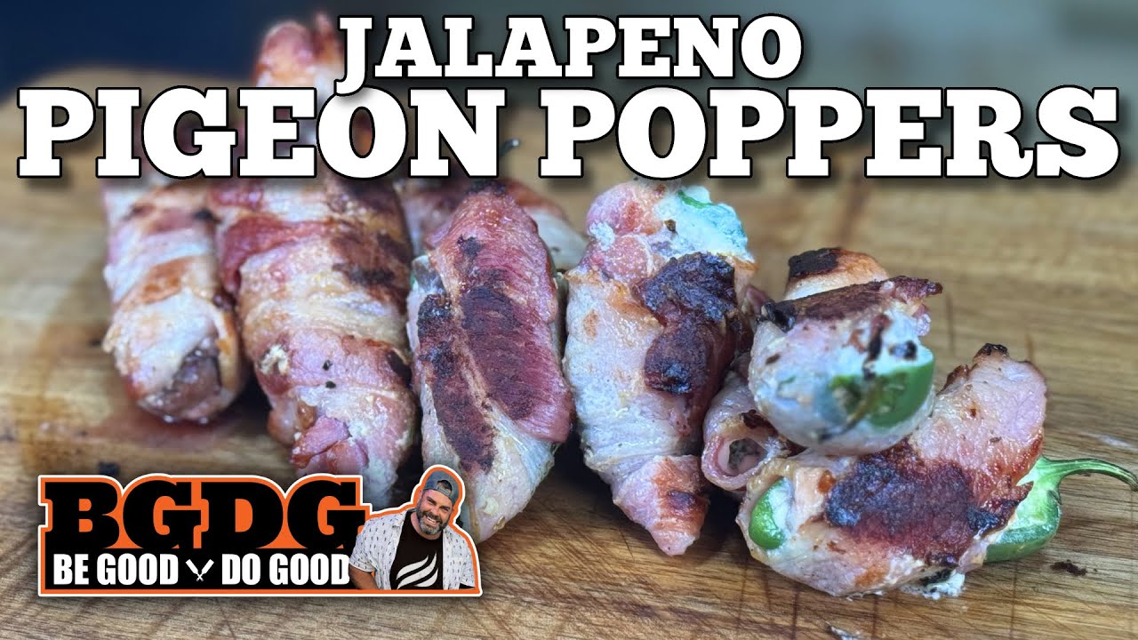 Jalapeno Pigeon Poppers | Be Good Do Good | Blackstone Products UK