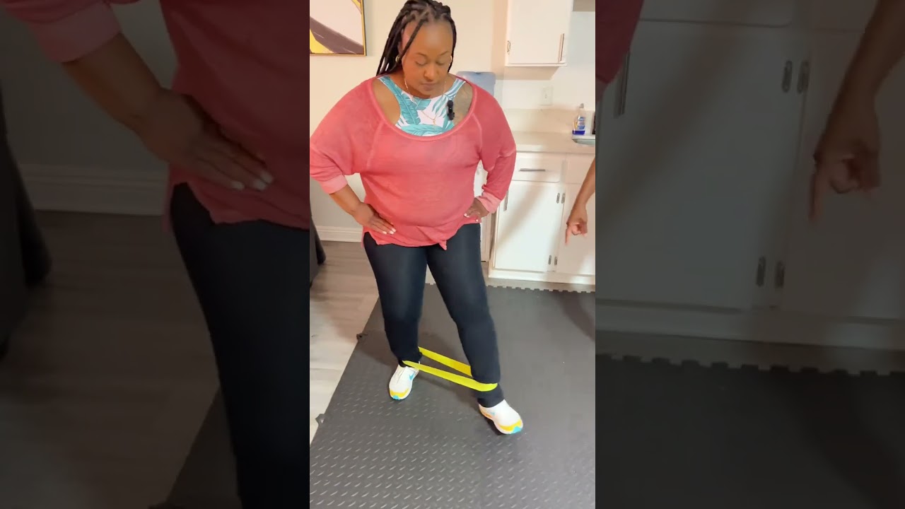 3 BAND EXERCISES THAT CAN HELP WITH YOUR WALKING!