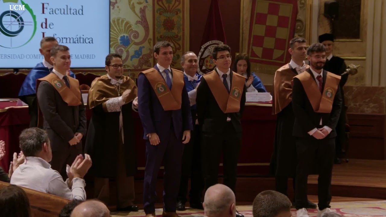 Acto de Graduación de la Facultad de Informática UCM