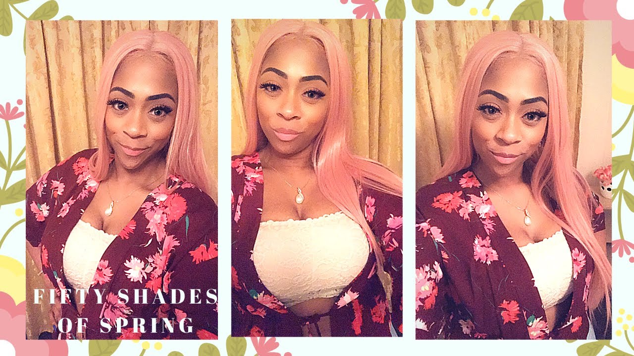 🌸🌼Fifty Shades of Spring🌺🦋Amazon Wig Review Ft BeautieByMark