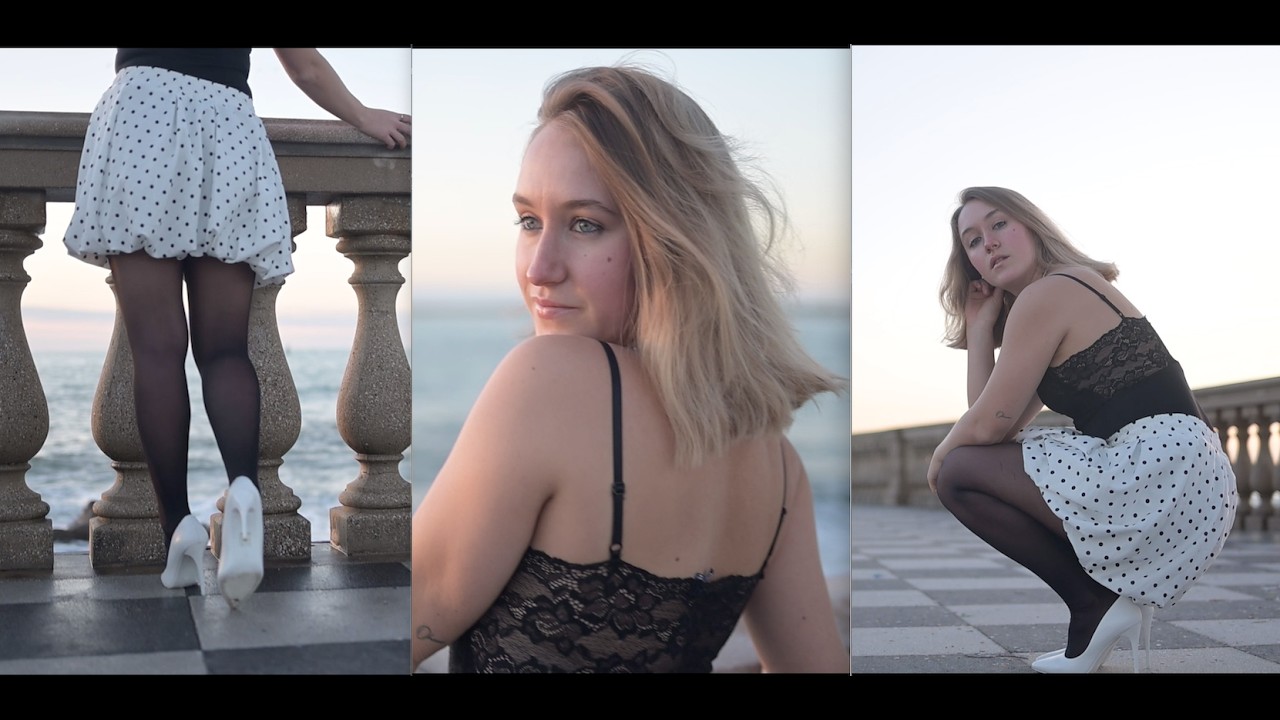 MUSIC VIDEO MODELING FASHION FILM : Lingerie, Bodysuit, Leotard, Pantyhose, Tights (4K)