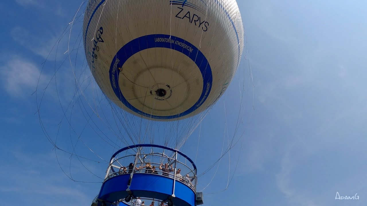 Kraków.  Balon Widokowy