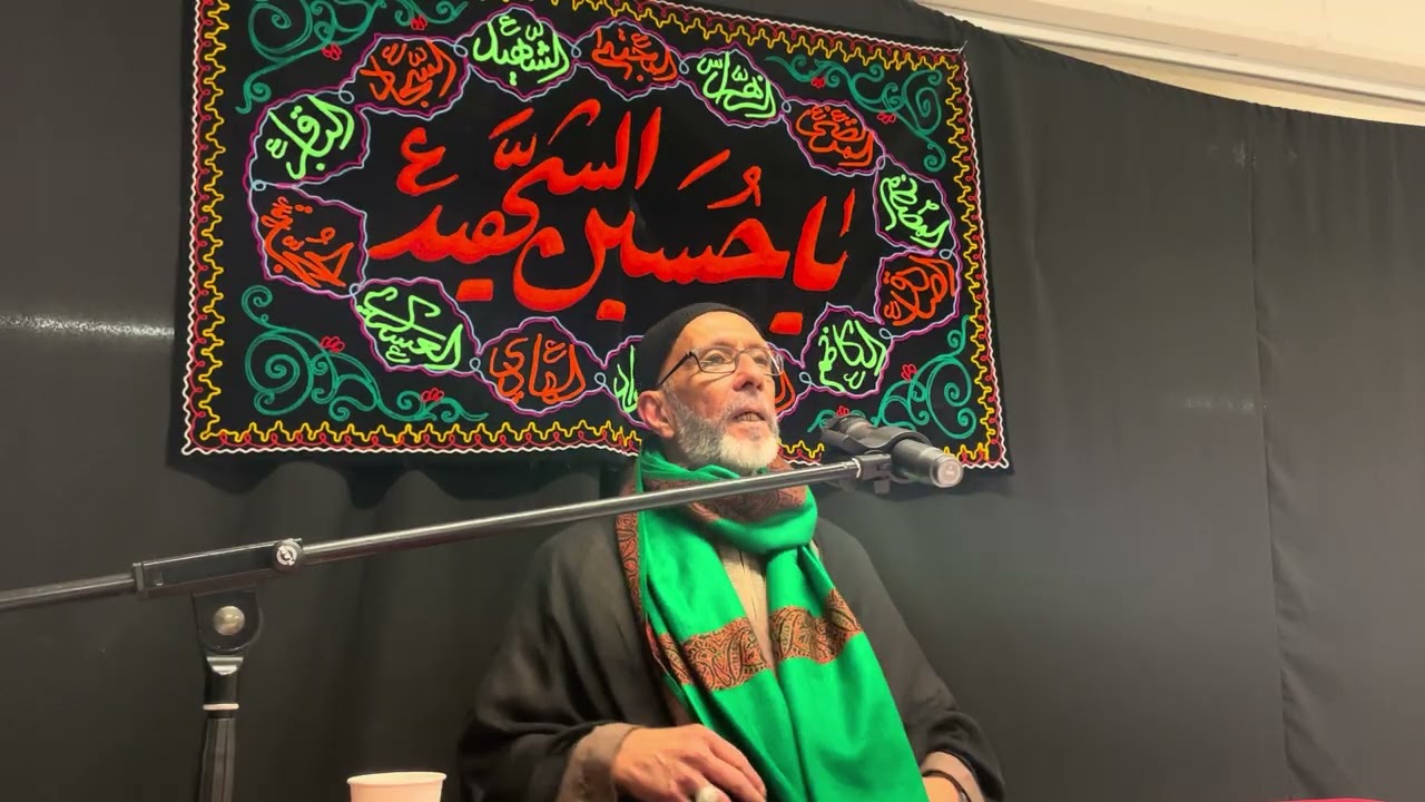 جشن میلاد 13 رجب المرجب 2026. جناب سید ارشد حسین رضوی