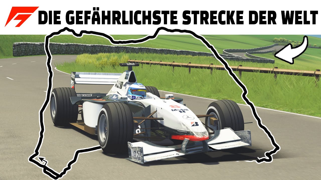 Die gefährlichste Rennstrecke ISLE OF MAN im Formel 1 Wagen bezwingen