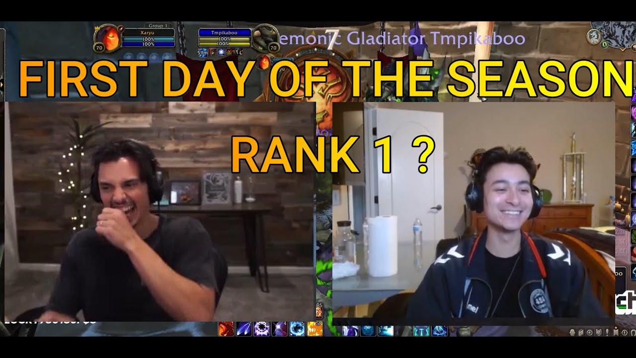 Xaryu and Pikaboo 2v2 ARENAS OUT I Rank 1 on ladder ?