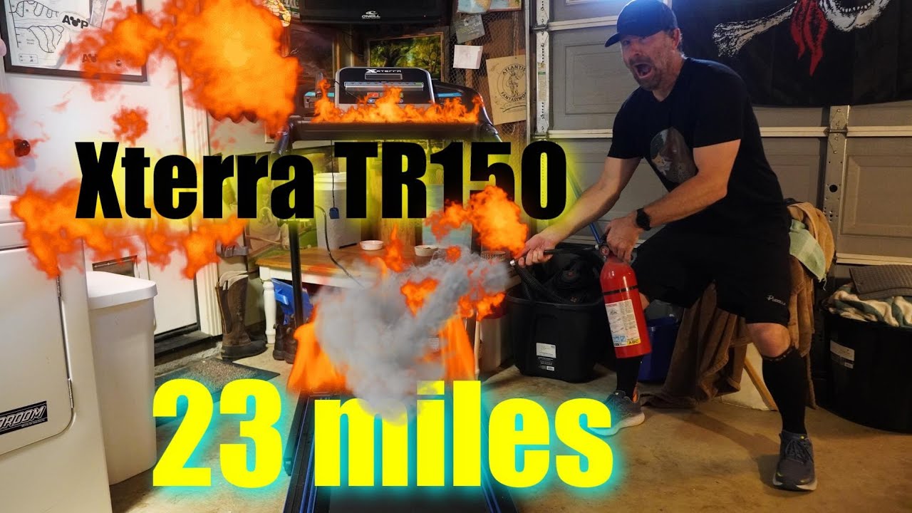 One of Amazon's BEST selling treadmills - 23 mile Review - Xterra TR150