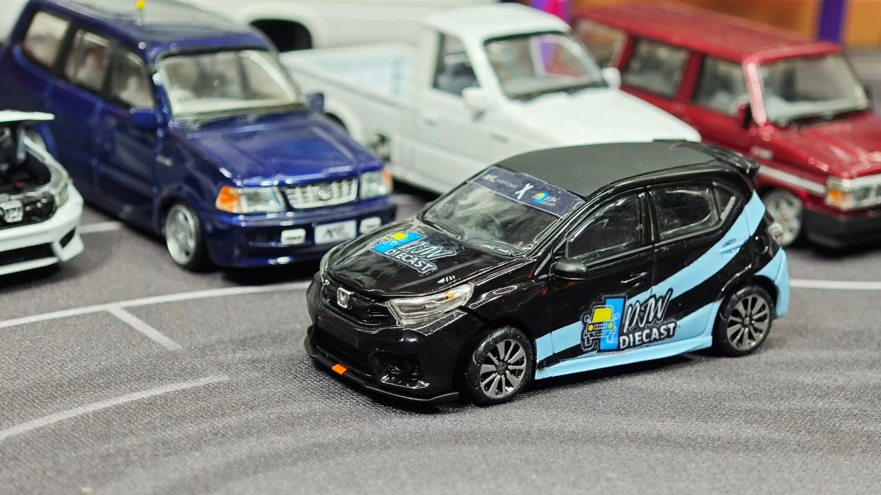 Honda Brio DJW Diecast Edition by AMEscale 1/64 MADE IN INDONESIA | UNBOXING and REVIEW