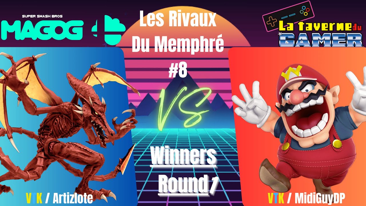 Rivaux Du Memphr&eacute; #8 / VTK Artizlote VS VTK MidiGuyDP / Winners Round 1