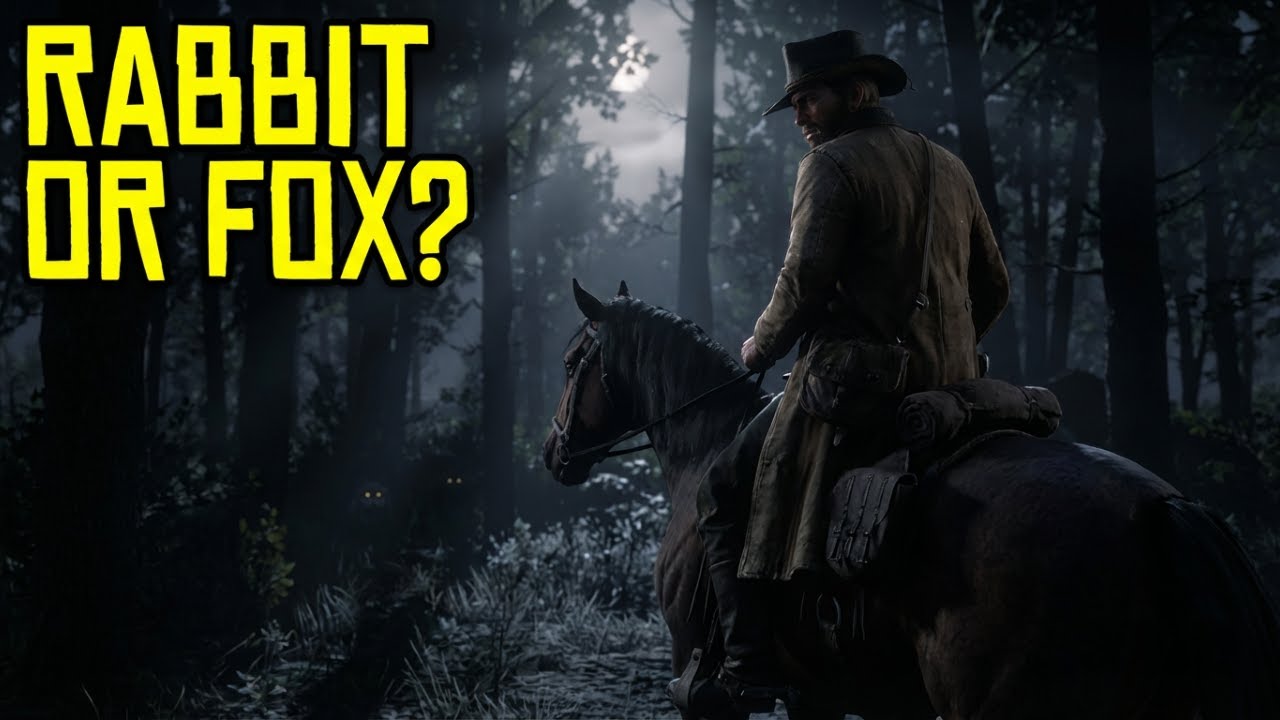 Ролевая игра высшего уровня! Кролик или лиса? RDR2. Эпизод 10.