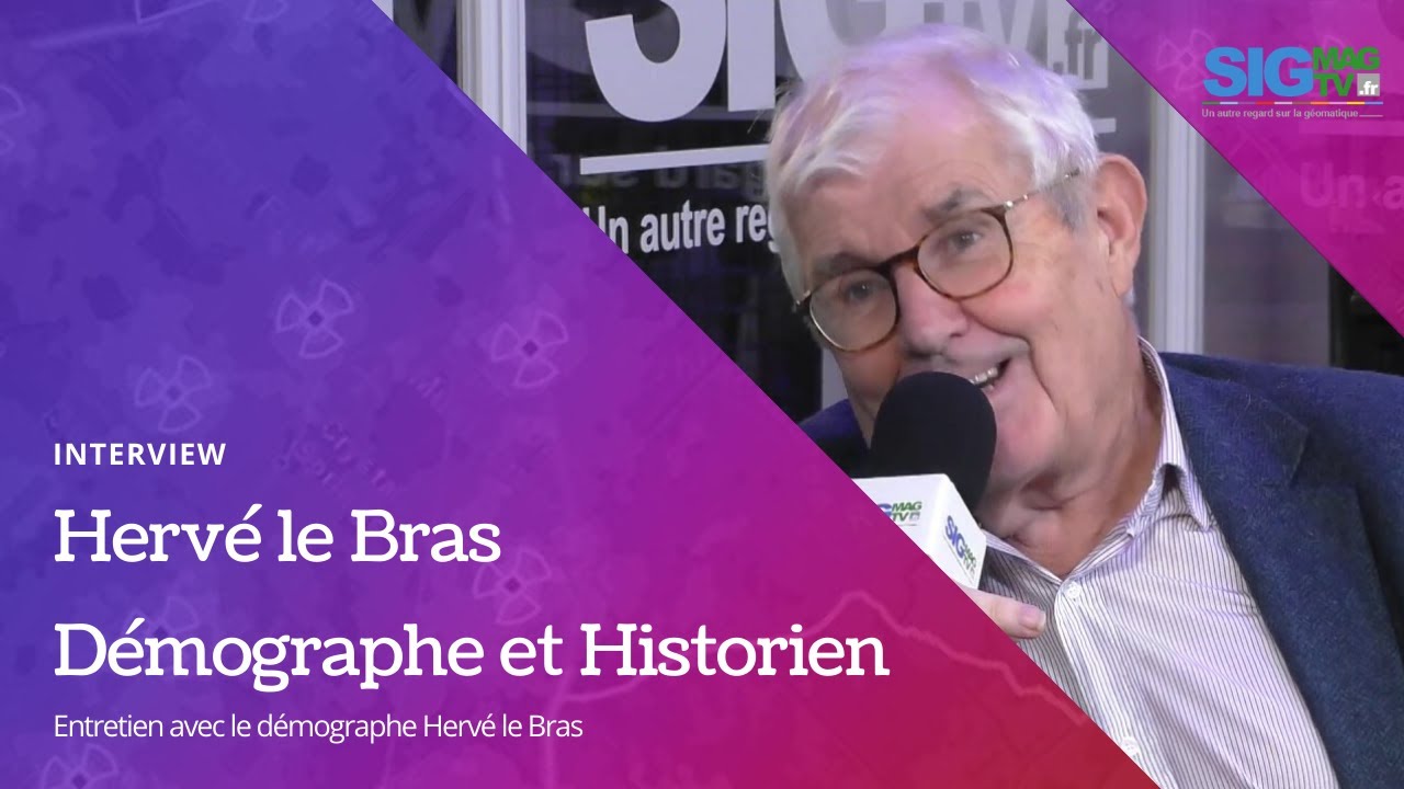 [Interview SIGTV] Hervé le Bras - Démographe et Historien