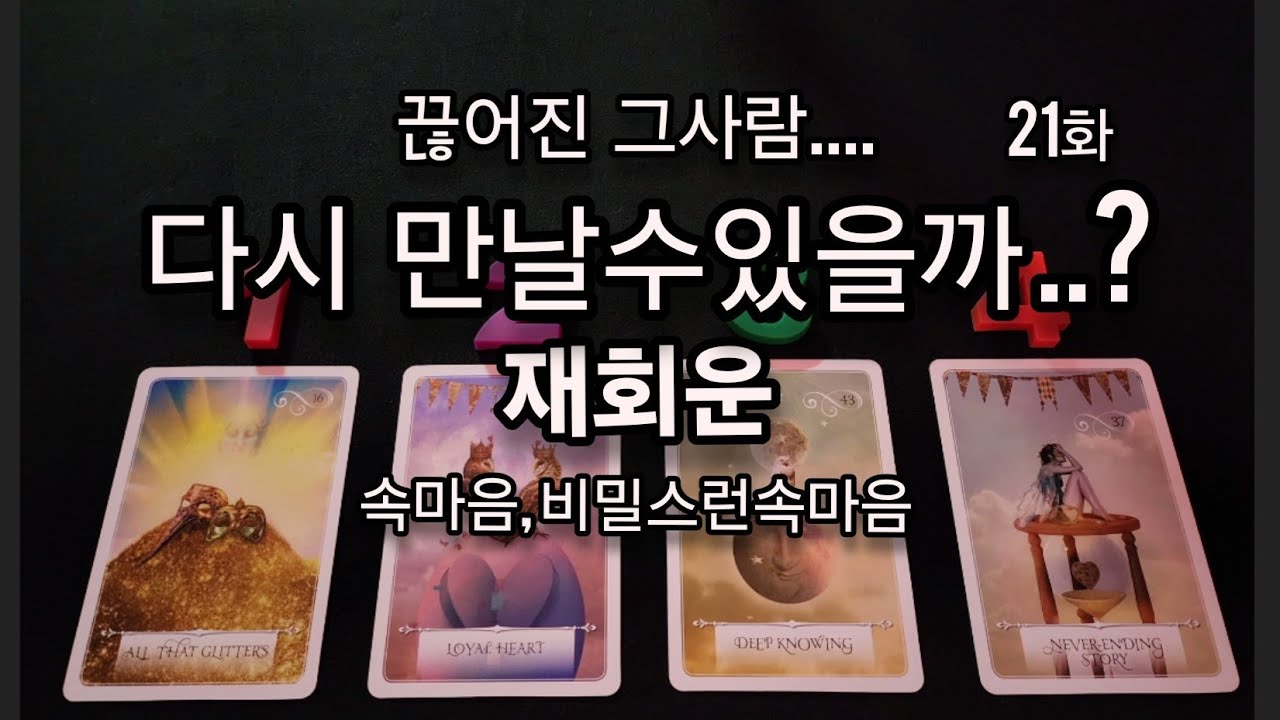 [타로] 끊어진 그사람과의 재회운...