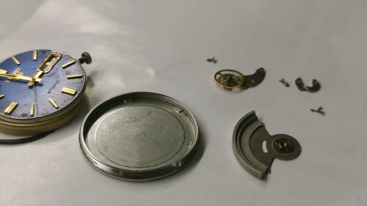 SEIKO OTOMATİK ERKEK SAATİ UFAK BİR BAKIM NASIL SÖKÜLÜR