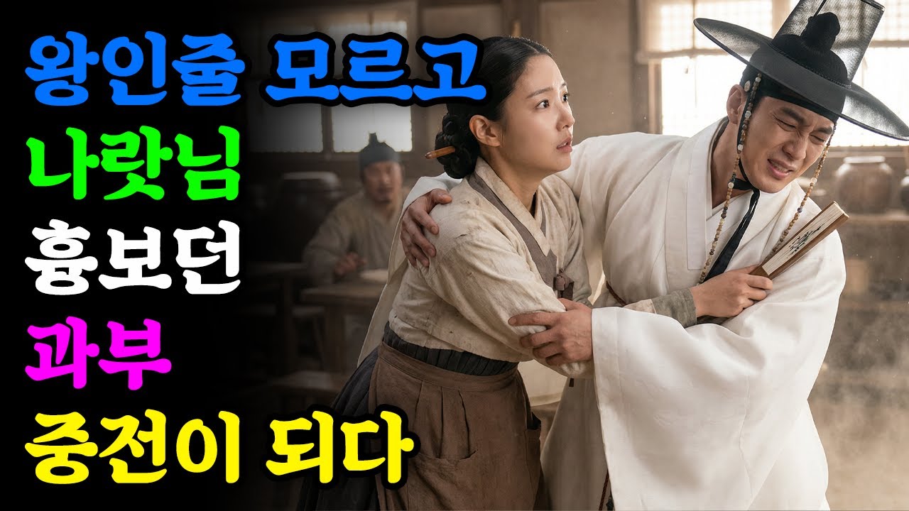 왕인줄 모르고 나랏님 흉보던 과부 중전이 되다 | 야담 | 민담 | 전설 | 설화 | 옛날이야기